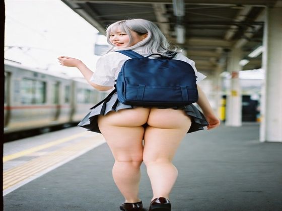 素人撮影 女子●生 〜駅のホーム編〜 Part1  エロ画像753145