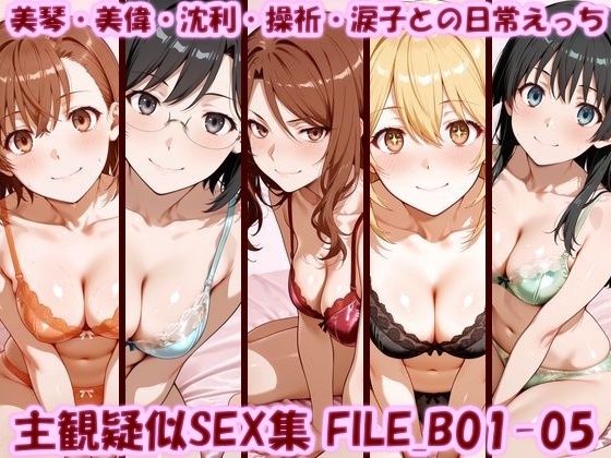 主観疑似SEX集 FILE_B01-05 美琴・美偉・沈利・操祈・涙子との日常えっち  エロ画像753195