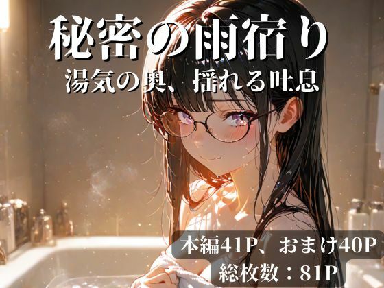 秘密の雨宿り〜湯気の奥、揺れる吐息〜  エロ画像753880