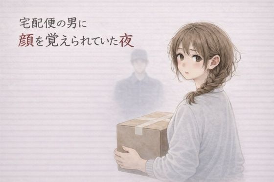 宅配便の男に顔を覚えられていた夜 ―受け取るだけのはずが―  エロ画像754035