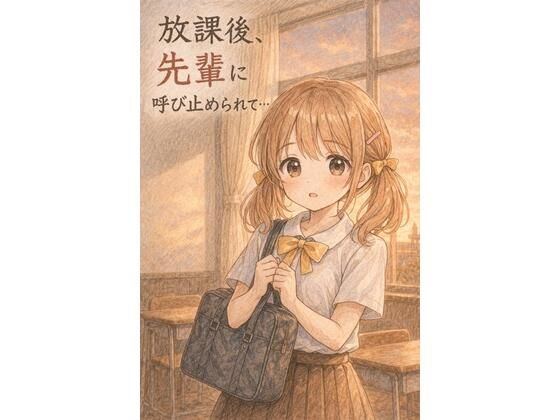 放課後、先輩に呼び止められて、、、  エロ画像755331